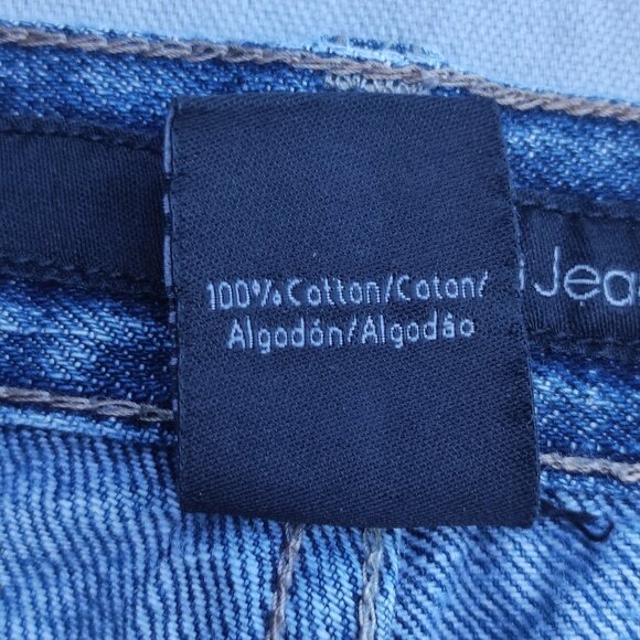 Calvin Klein Jeans men's size W33/L32 denim blue colour straight leg distressed - Picture 6 of 13